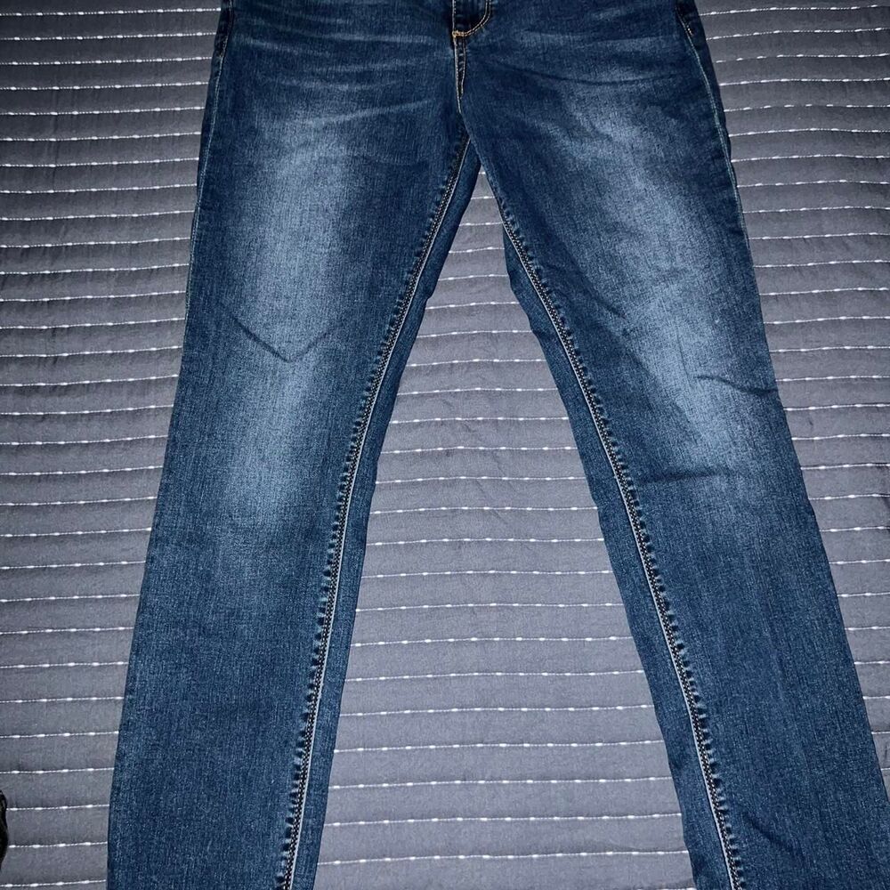 Lucky-brand Women's Blue and Navy Jeans